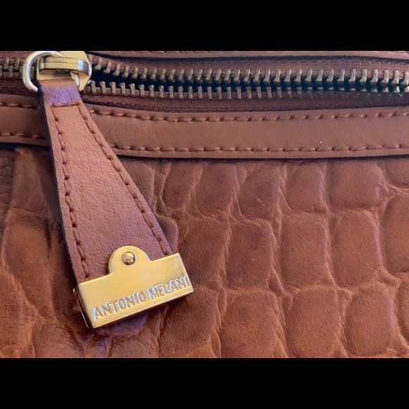 Brown leather purse - Picture 2 of 14